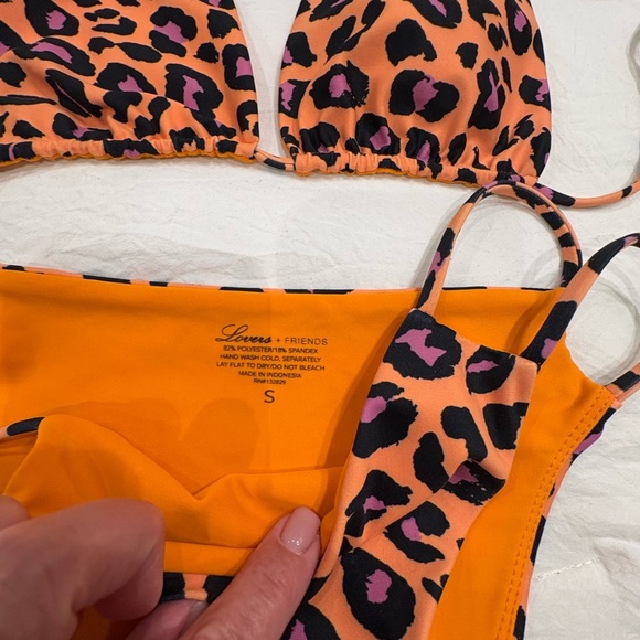 Lovers + Friends Katya Bikini Disco Leopard - Picture 10 of 11